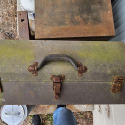 Vintage Kennedy Metal Toolbox