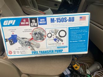 GP a 12 V fuel transfer pump