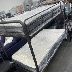  New Bunk Bed Wth Matresses For $350