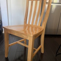 6 Wood Chairs
