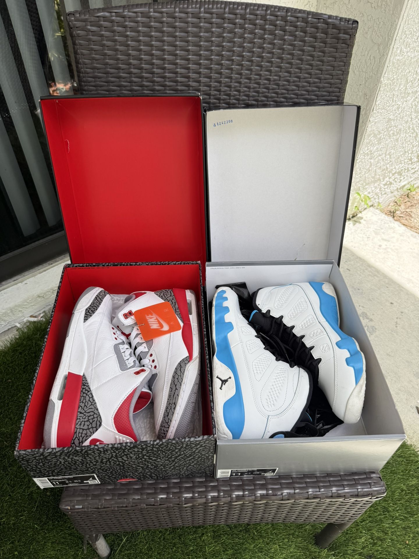 Jordan 3s & Jordan 9s 🔥- CLEAN CONDITION- Size 11- $320 For Both