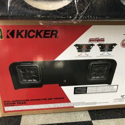 Dual Kicker L7t Subwoofer Boxes For Trucks 