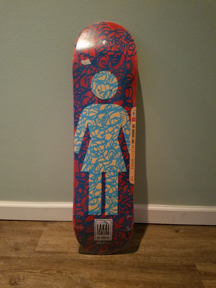 8.12 Girl skateboard deck