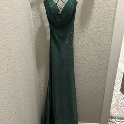 Sherri Hill Prom Dress Size 00 Emerald Green $150obo 