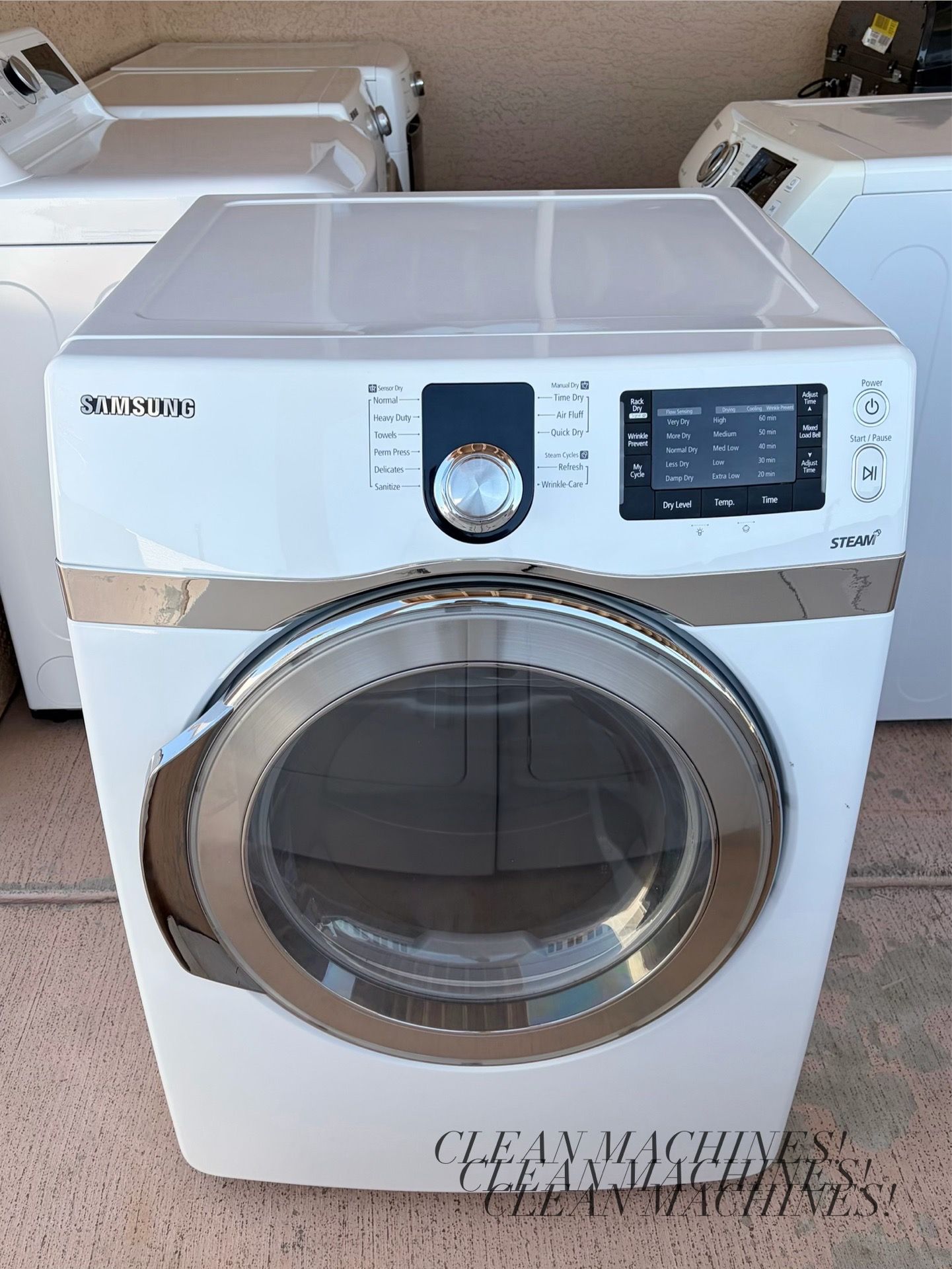 Samsung Steam Electric Dryer 90 Day Warranty Some Delivery