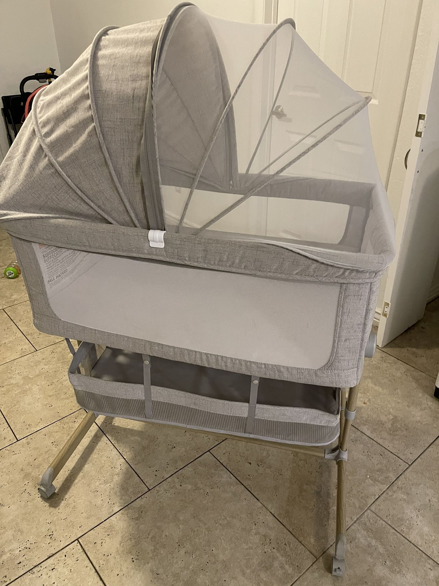 Baby Bassinet, Tiny Love Baby Walker, & Baby Trend Car Seat