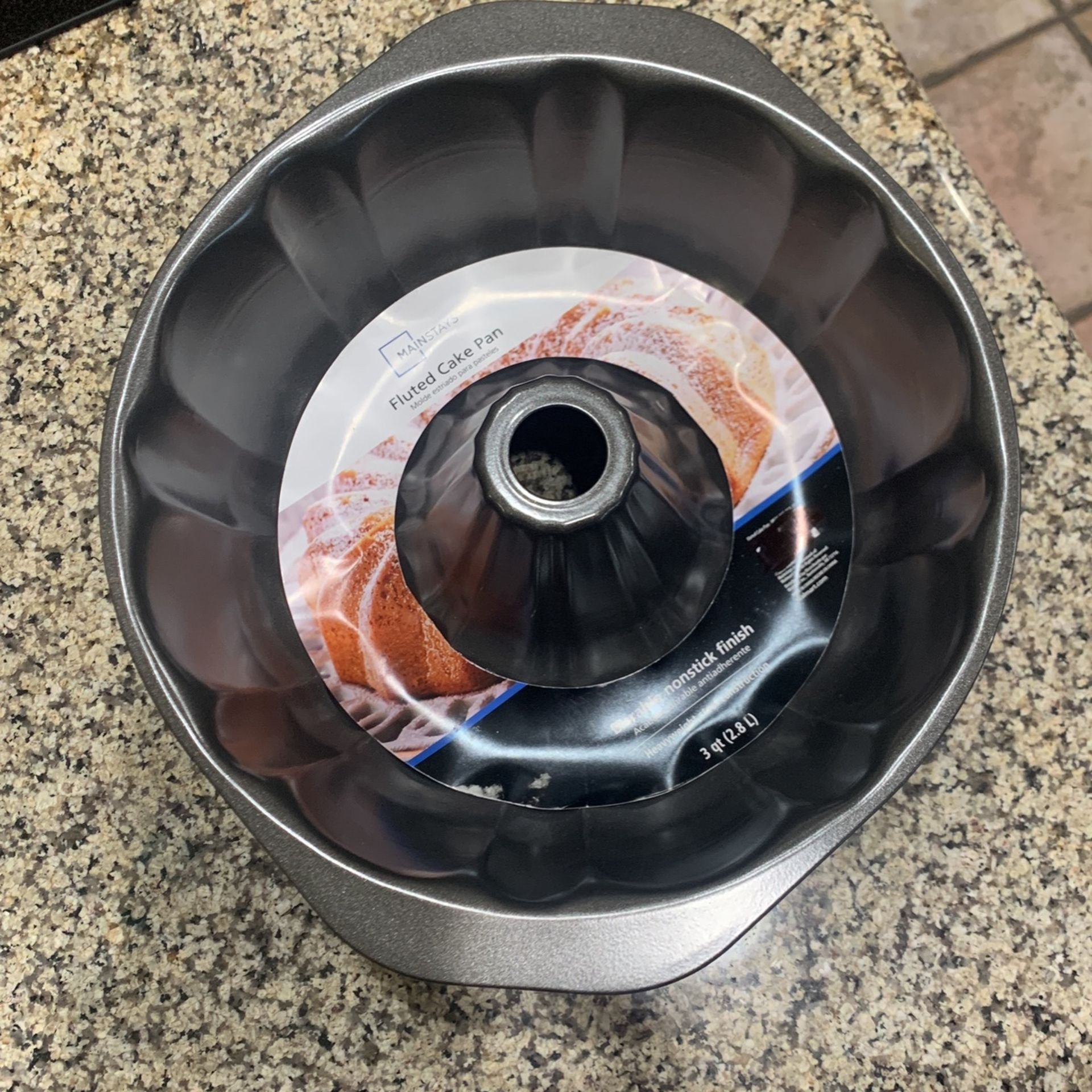 Fluted Cake pan