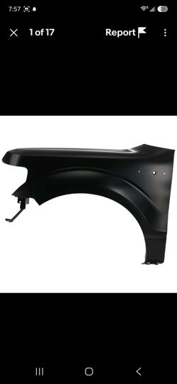 For 2009-2014 Ford F-150 Front Driver Left Side Fender Panel Primed Black Steel