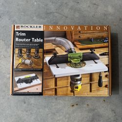 Rockler Trim Router Table