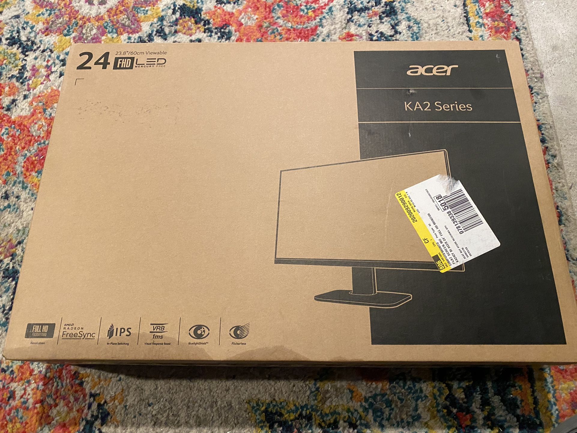 24” HD Acer Monitor