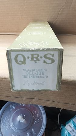 QRS Celebrity Series Player Piano Roll CEL-138 – The Entertainer – Max Morath – Ragtime

