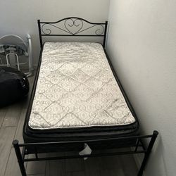 Bed Frame And Mattress 