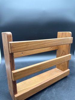 Teak Magazine Rack