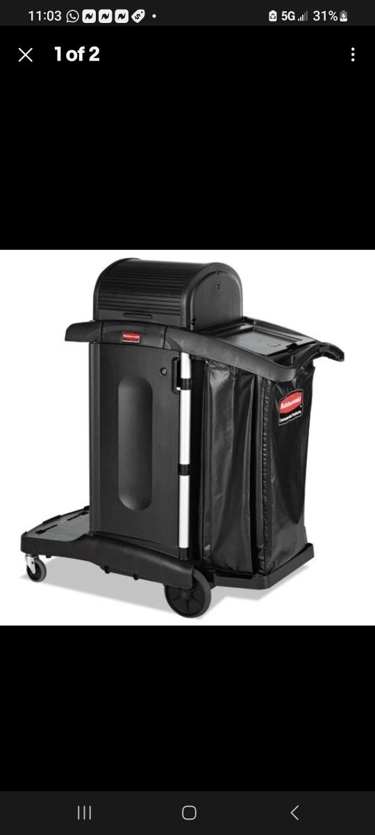 Rubbermaid Commercial Janitorial Cleaning Cart