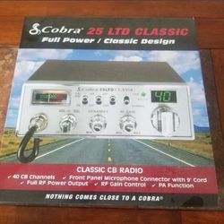 Cobra 25 LTD Classic CB Radio