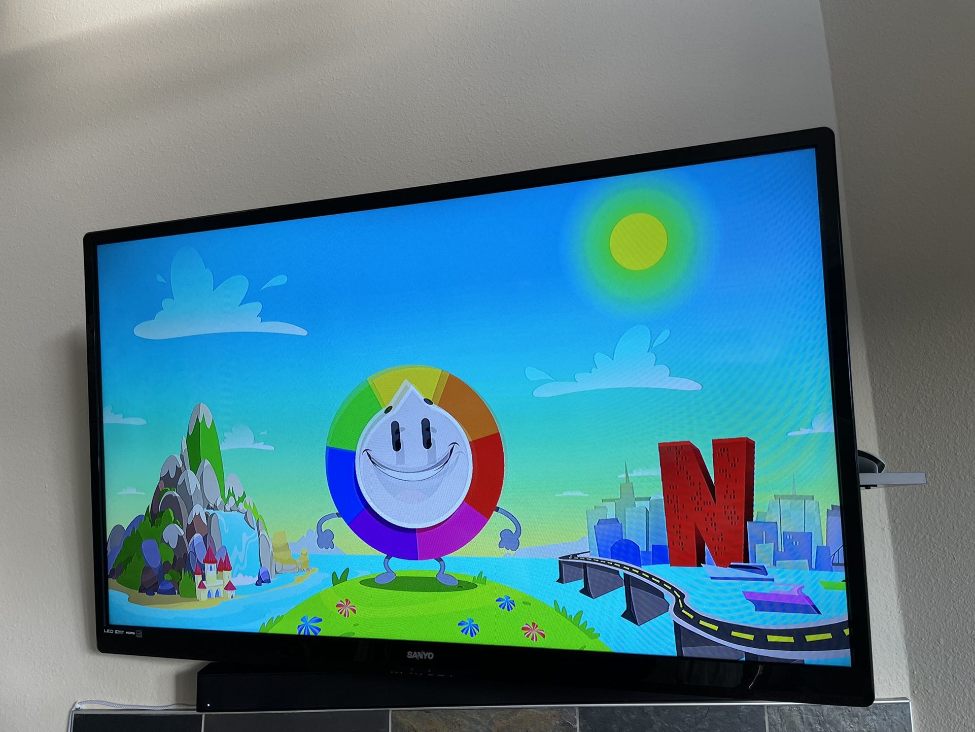 Sanyo 50” Full HD LED TV + Smart Stick