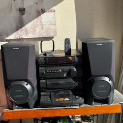 Sony Compact Hi-Fi Stereo System 