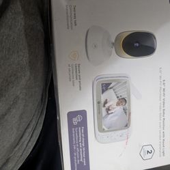 Motorola 5.0"  wiFi video Baby monitor W/ Moody Light