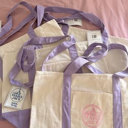 Trader Joe’s Lilac Tote Bag