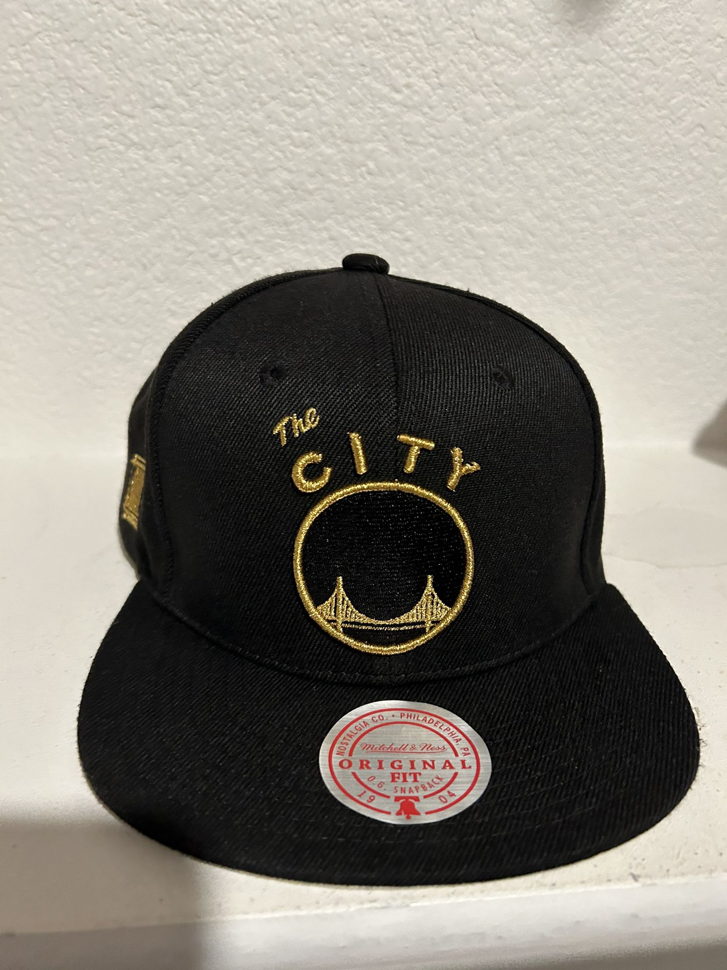 Gold State Warriors Hat 