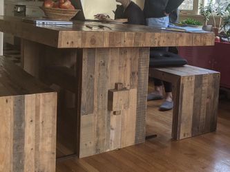 Reclaimed Wood Dining Table