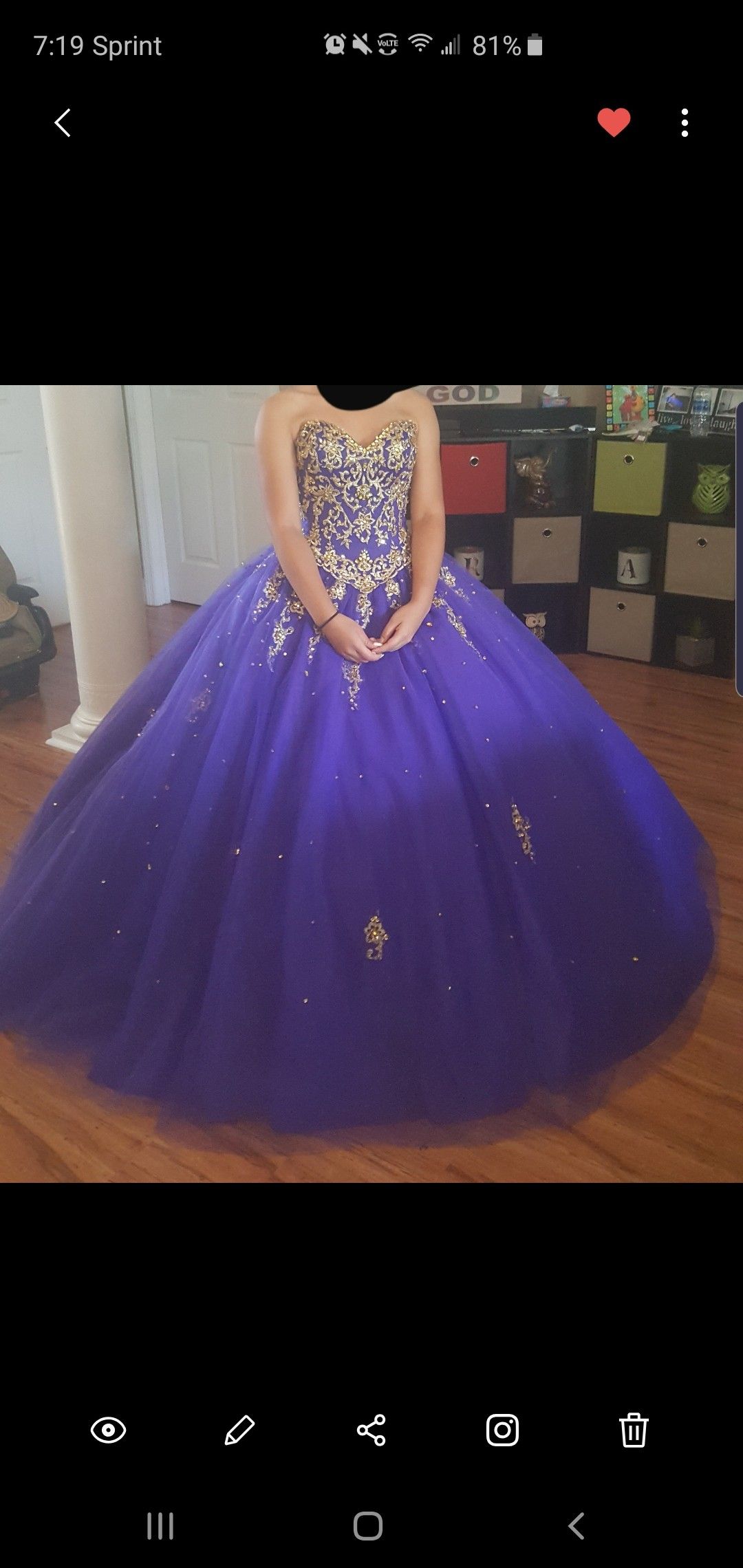 Quinceanera dress