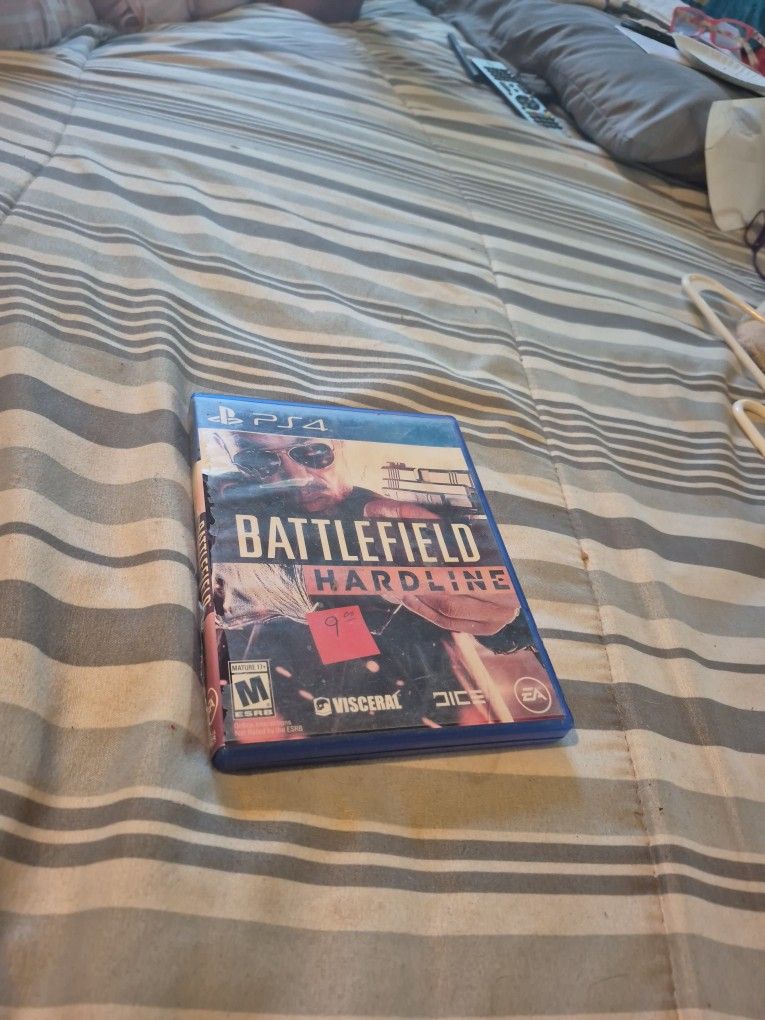 Battlefield Hard Line PS4 Game New