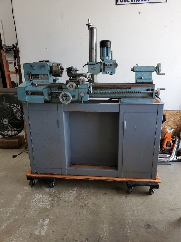 EMCO Maximat V-10P Lathe w/ Milling Attachment