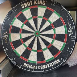 Viper Shot King Bristle Dartboard.  Only  $30
