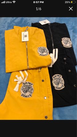 Yellow Saint Varsity Set. S,m,l,xl