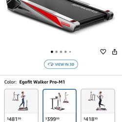 Egofit Walker Pro/Plus Smallest Under Desk Treadmill