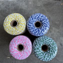 Colorful hand-woven thread Any 4pc