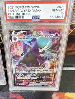 Pokémon Calyrex Vmax Psa 10