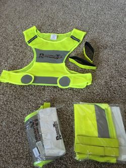 Reflective running vests