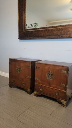 TWO BEAUTIFUL NIGHTSTANDS