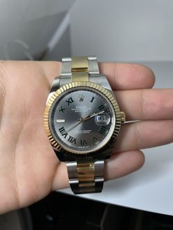 Brand New 2021 Rolex Wimbledon Two Tone 