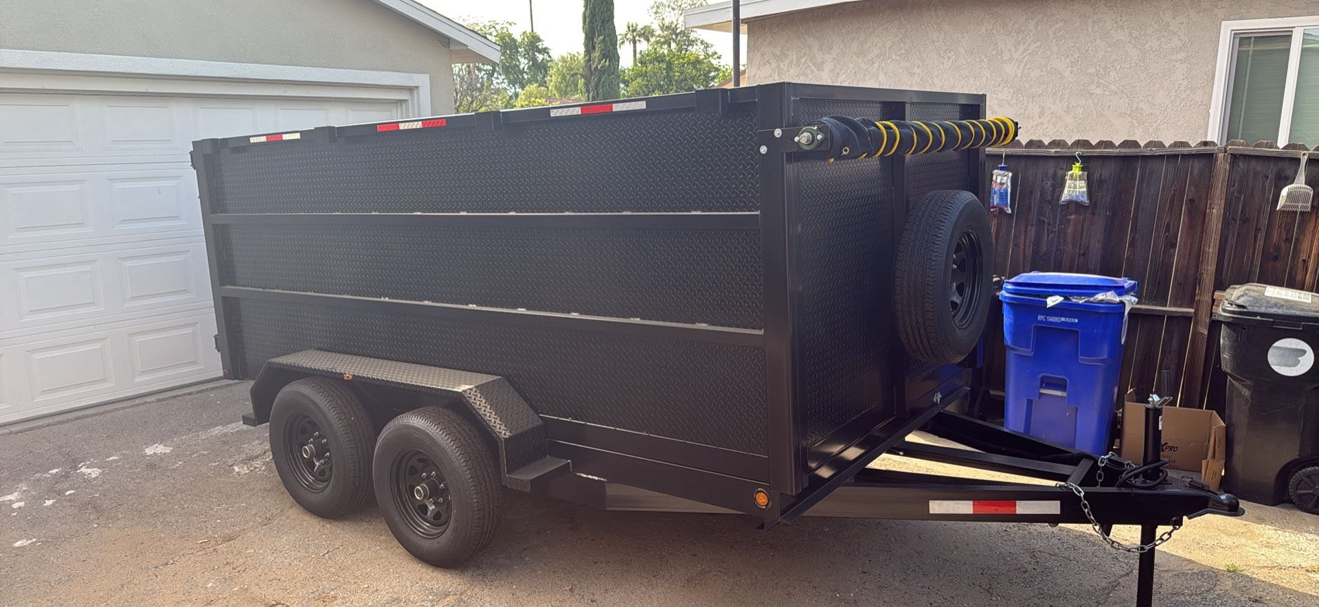 Diamond Wall Dump Trailer π