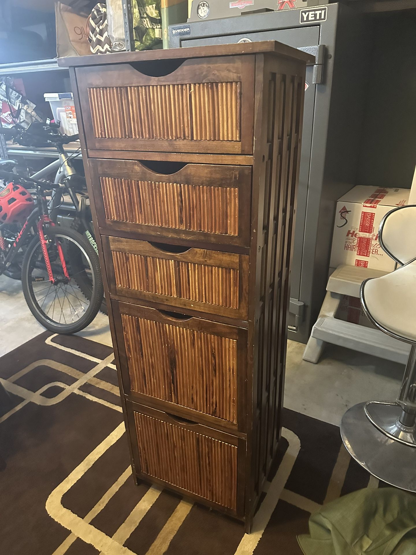 Wooden Storage Cabinet Dresser 
