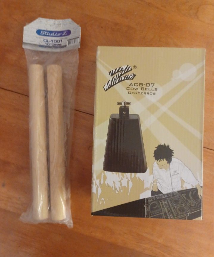 CAMPANA 7" & CLAVES 10" NUEVOS