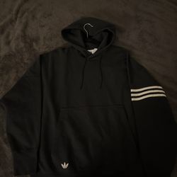 Black Adidas Hoodie Men’s Size L