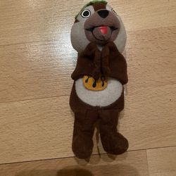 RARE 2000 Polynesian Chip 6" McDonald's EUROPE Plush Figure Disney Chip & Dale