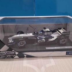 1:18 *BOXED* HOT WHEELS F1 Formula 1 WILLIAMS FW27 Nick Heidfeld 2005 Model Car....SEALED NEW....