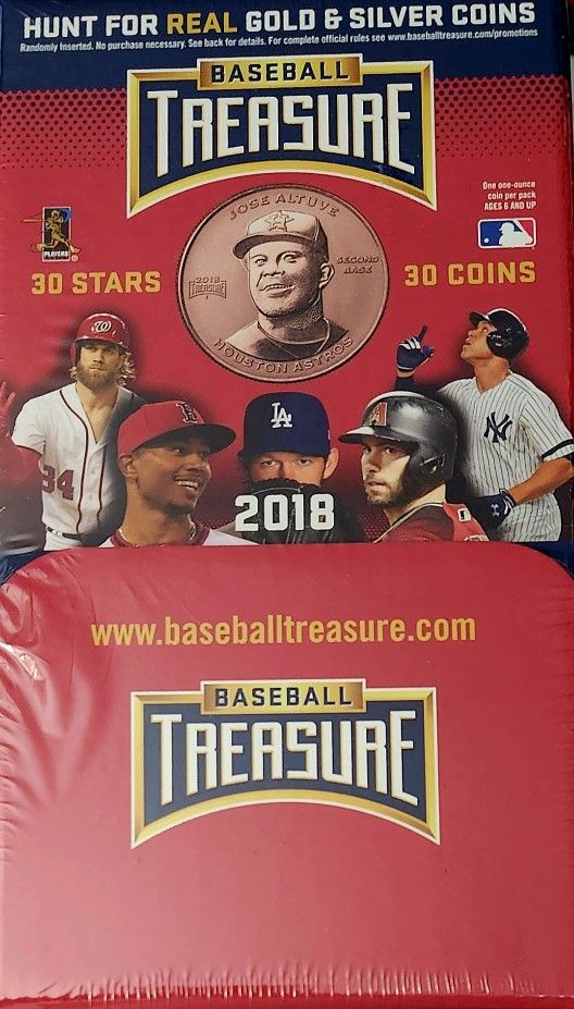 2018 Sealed Baseball Treasure Box