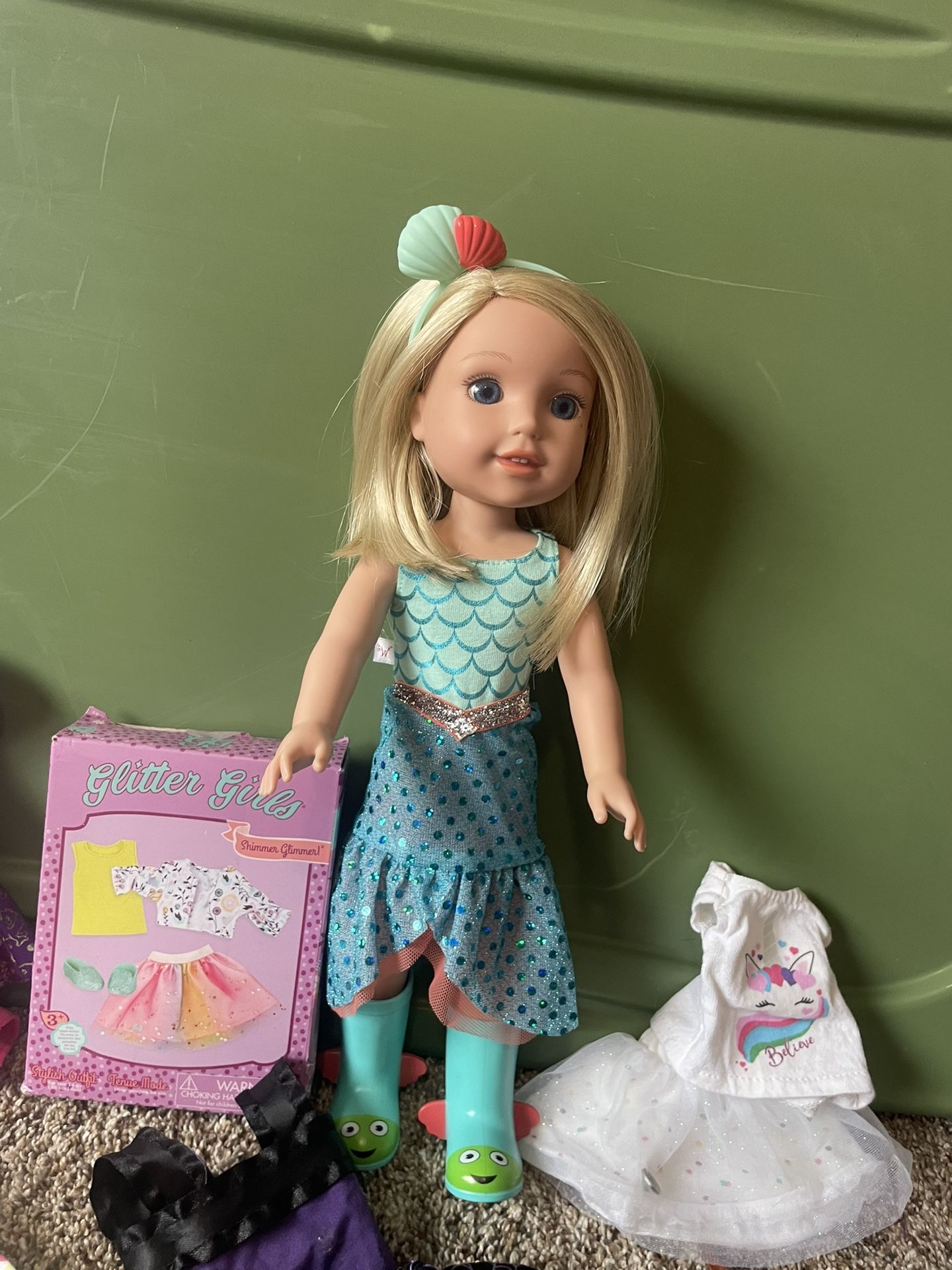 Wellie Wishers Camille American Girl Doll