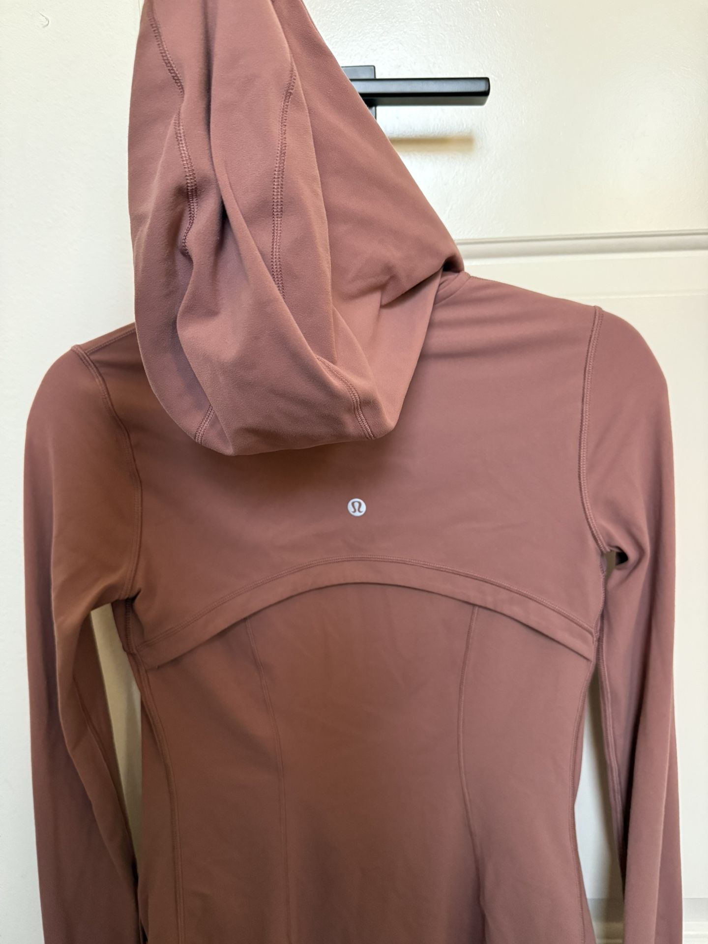 Lululemon Hooded Define Jacket - Size 2, Mauve Pink