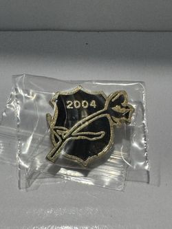National Law Enforcement Officer’s Memorial 2004 Black Shield/Rose Pin PN64