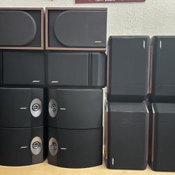 Good Time Bose Speaker Collection Bose 201, Bose 2.2, Bose 301 ser 4, Bose Ser 5 ( Made In Mexico )