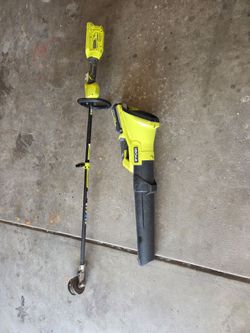 Ryobi 40V Cordless String Trimmer & Leaf Blower Set – Sold Together
