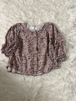 Girl Zara Shirt 