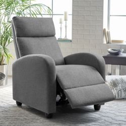 Modern Manual Recliner 
